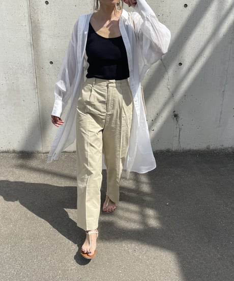リネンライクパンツ