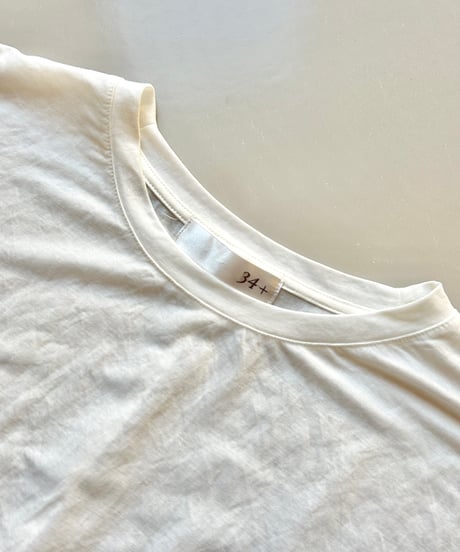 接触冷感バックロングTシャツ(ホワイト)