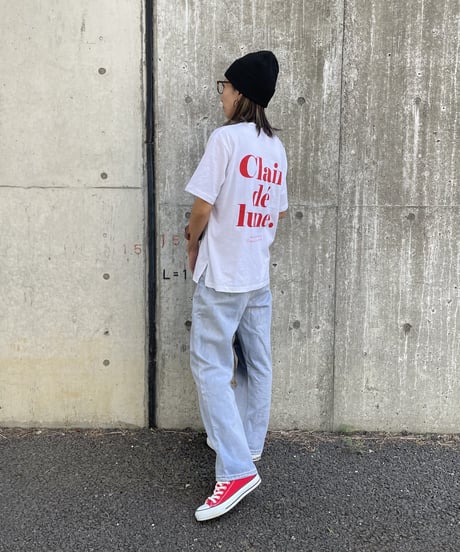 フレンチロゴTシャツ(ホワイト）