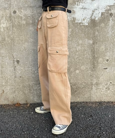 ハイウエストカーゴパンツ(2size)