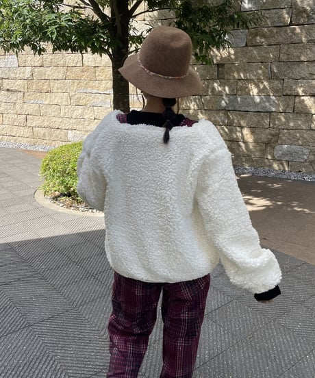 もこもこボアジャケット