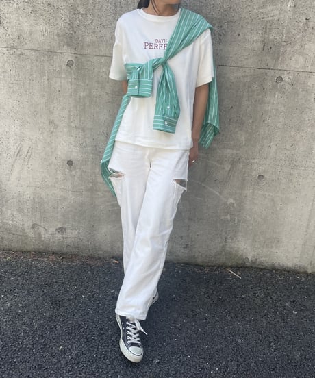 シンプルロゴtシャツ(ホワイト)