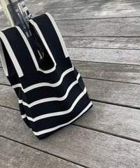 ボーダーミニバッグ