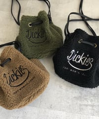 Dickiesボア巾着バッグ(3color)