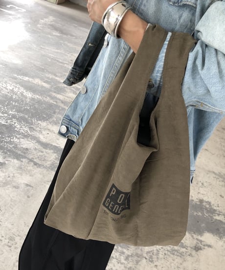 POSTGENERALロゴショッパーバッグ(3color)