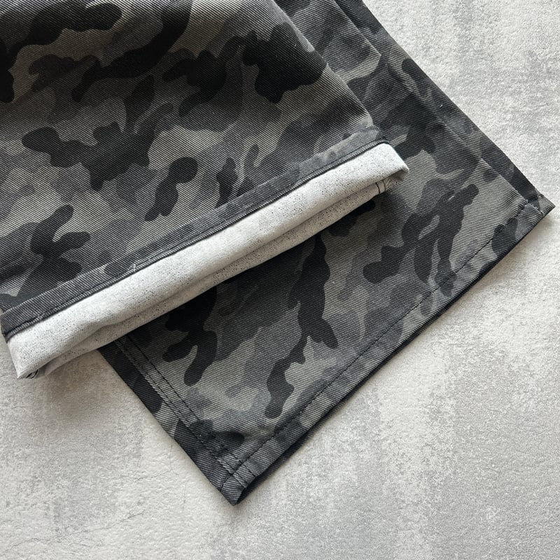 迷彩ハイウエストワイドデニムパンツ | COPINE