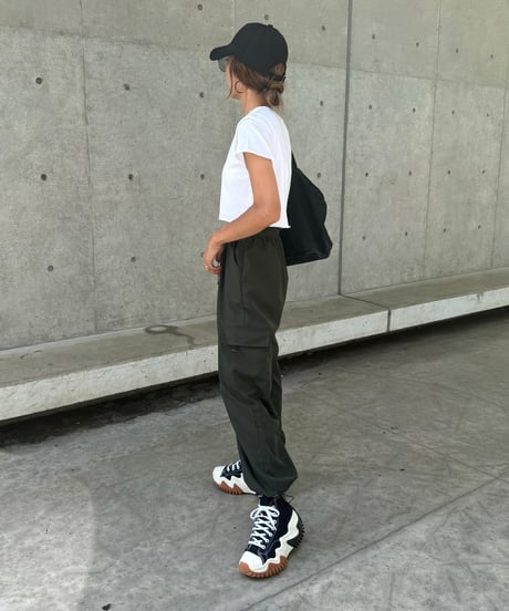 シンプルショート丈Tシャツ(ホワイト)