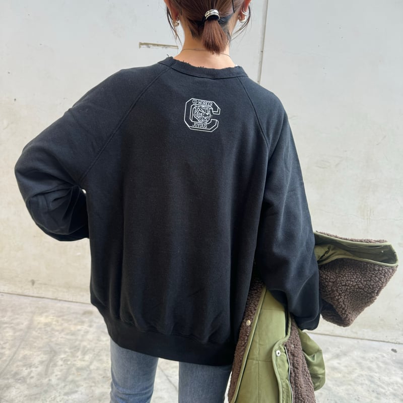 フロントバックTIGERフロッキースウェット | COPINE フロントバックTIGERフロッキースウェット | COPINE