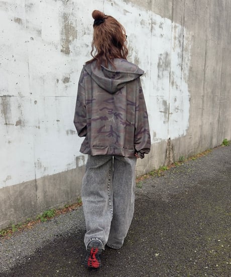 デニムワイドオーバーオール