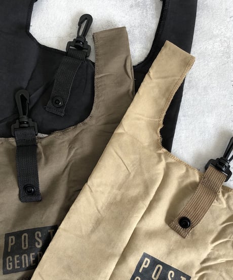 POSTGENERALロゴショッパーバッグ(3color)