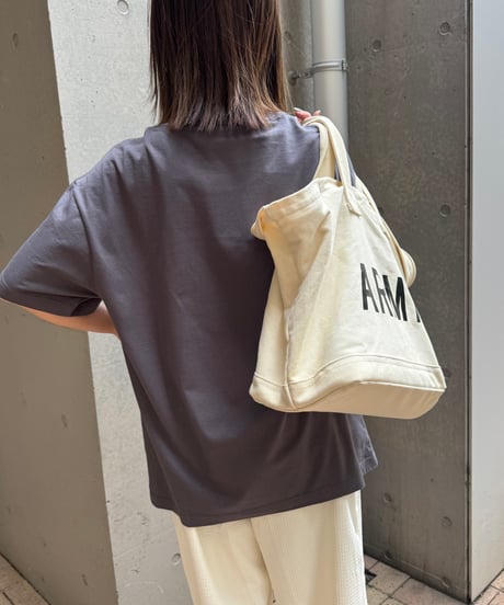 POPEYEプリントTシャツ(チャコールグレー)