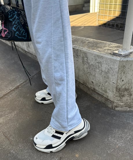 サイド切り替えスウェットパンツ(グレー)