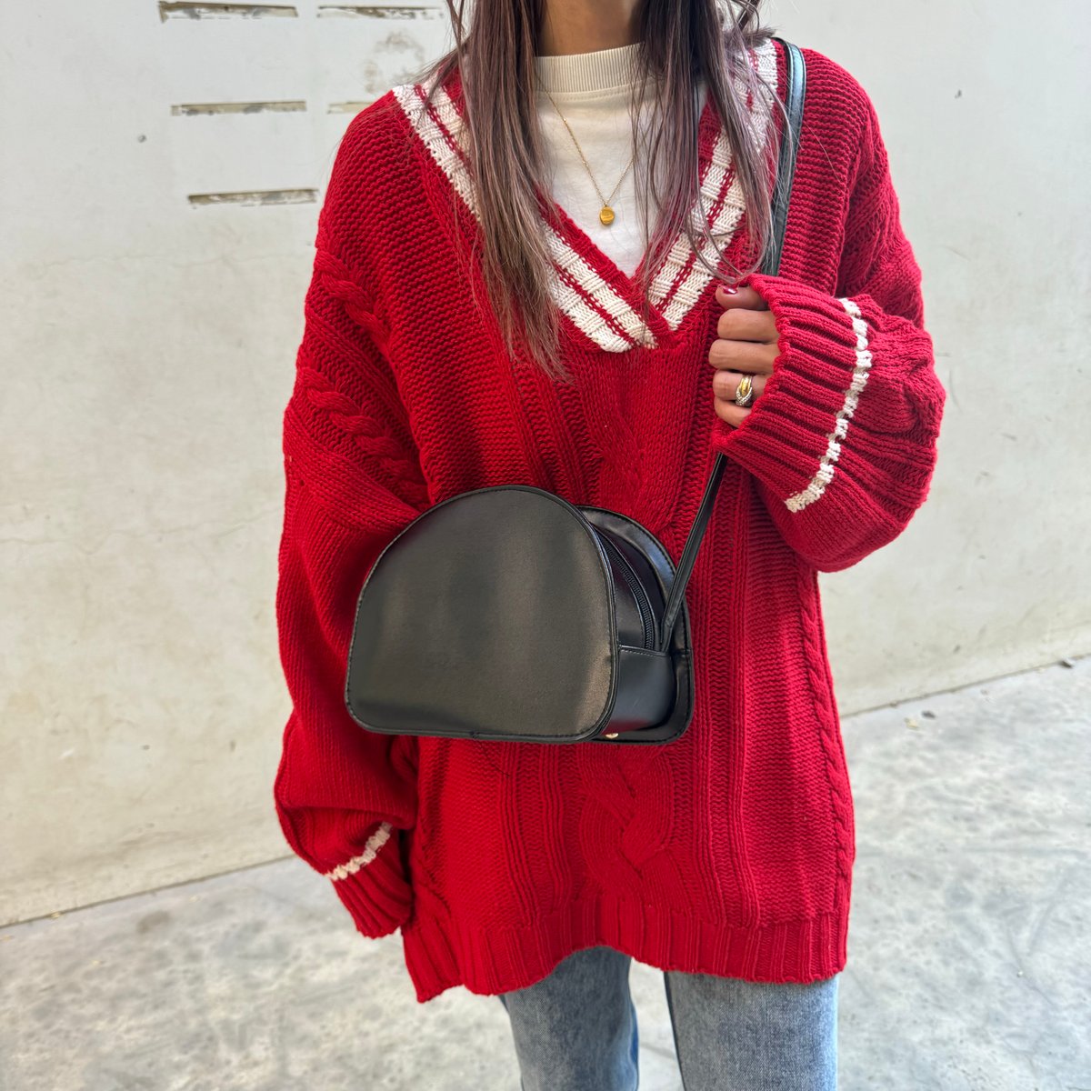 ハーフムーンショルダーバッグ(3color） | COPINE