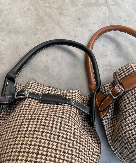 【OUTLET】2wayチェック柄バッグ(2color)