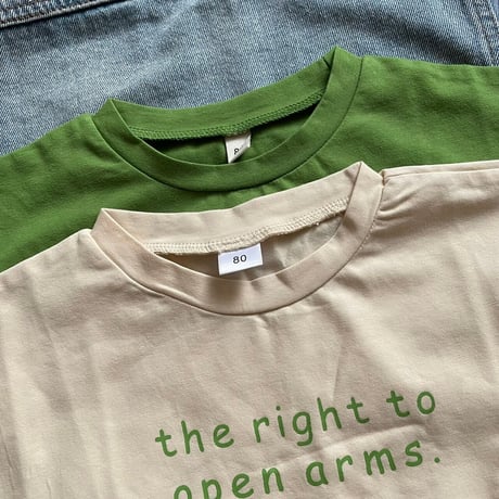 【kids】フロントロゴTシャツ(2size)