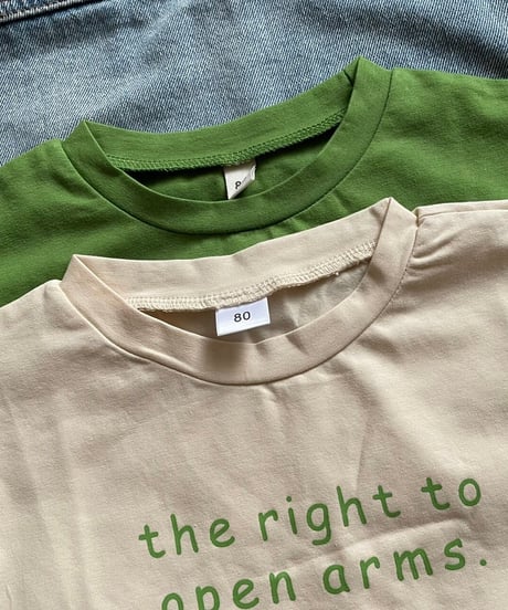 【kids】フロントロゴTシャツ(2size)