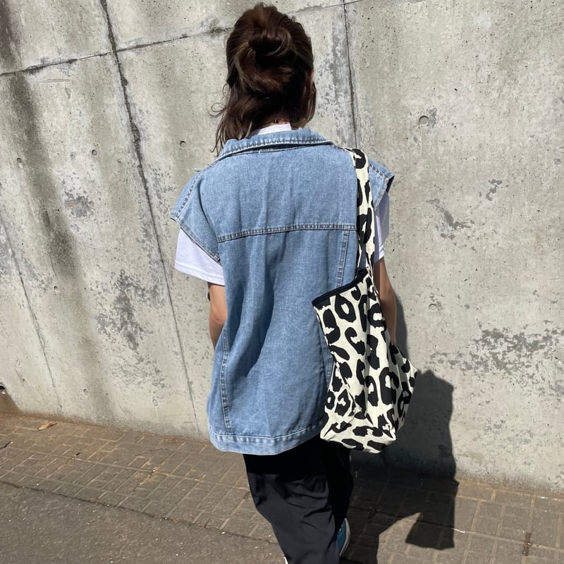 m*e様 ann demeulemeester オーバーサイズデニムベスト m*e様 ann demeulemeester オーバーサイズデニムベスト