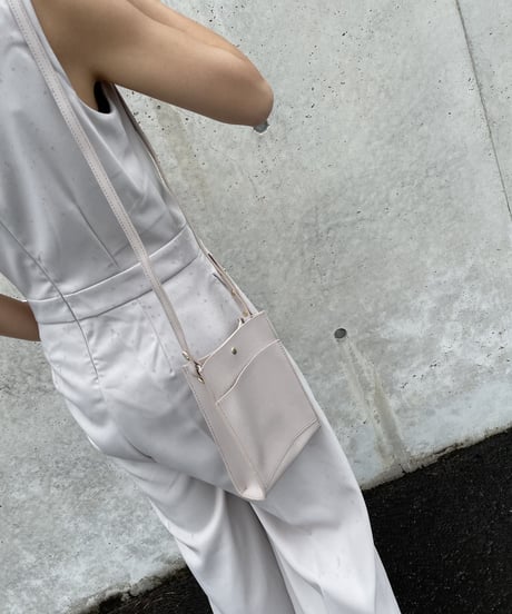 合皮シンプルミニショルダー(3color)