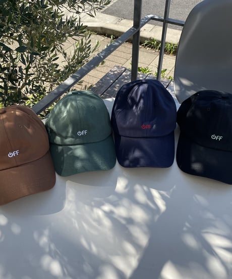 off英字ロゴキャップ(4color)
