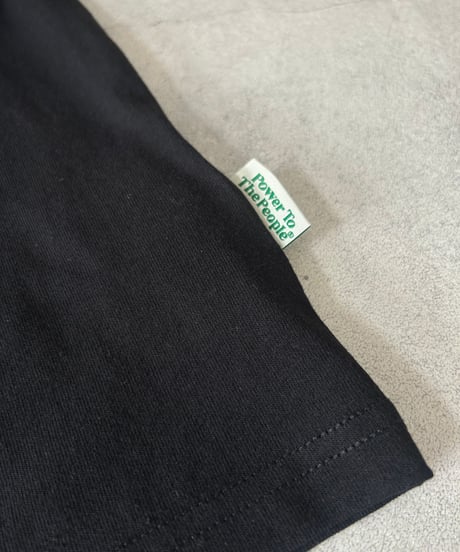 tigerサガラ刺繍Tシャツ(ブラック)