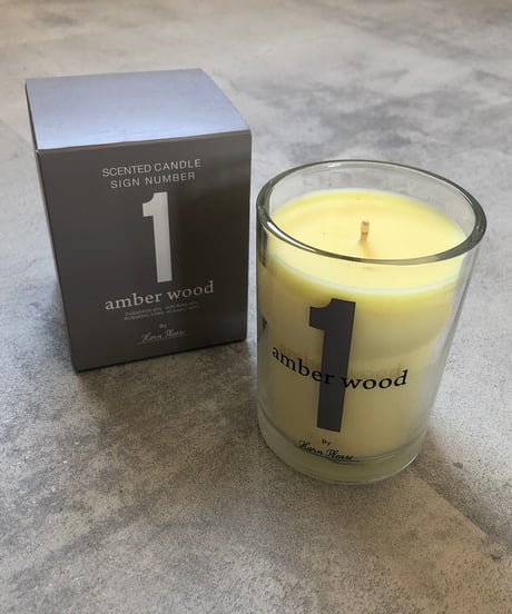 SCENTEDCANDLEサインナンバー(3type)