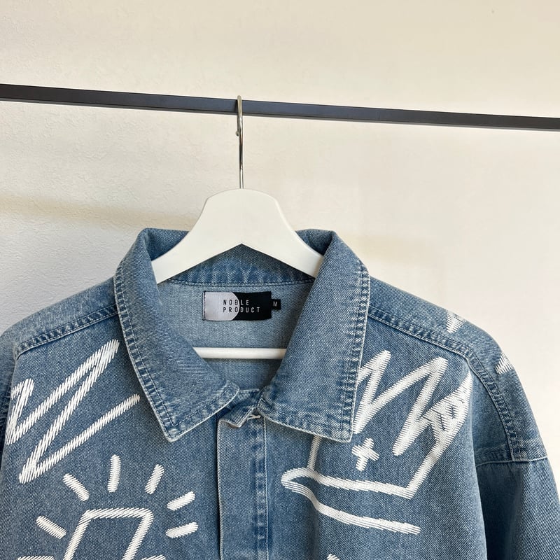 ラクガキプリントデニムジャケット | COPINE