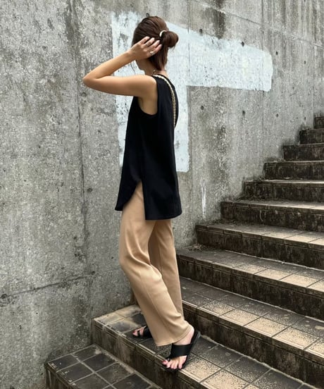 レイヤードロングノースリーブ(ブラック)