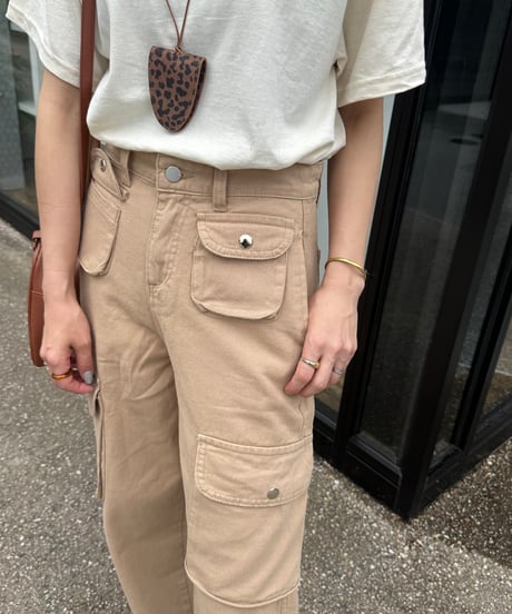 ハイウエストカーゴパンツ(2size)