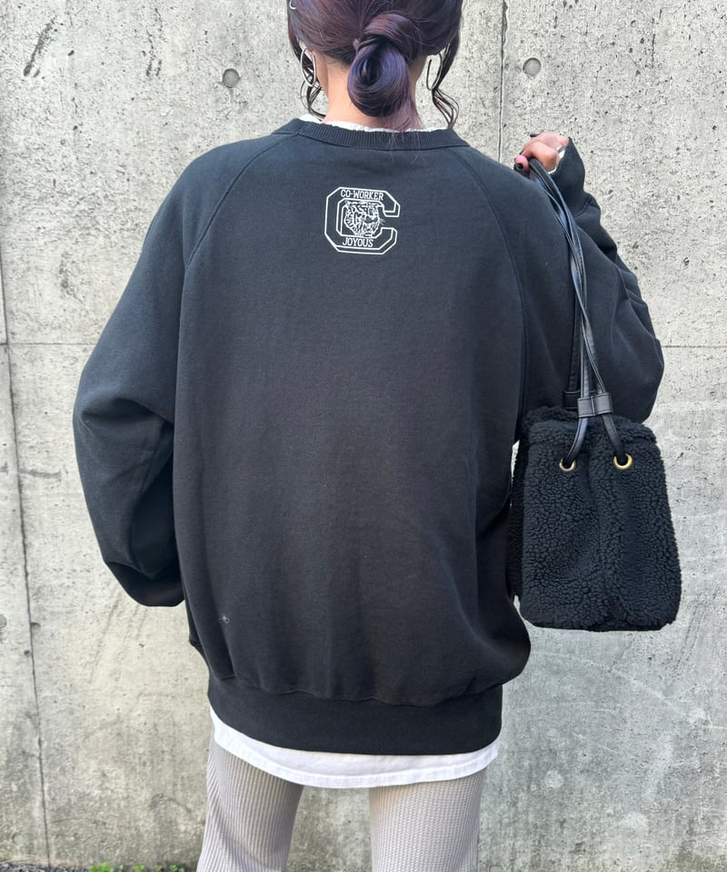 フロントバックTIGERフロッキースウェット | COPINE
