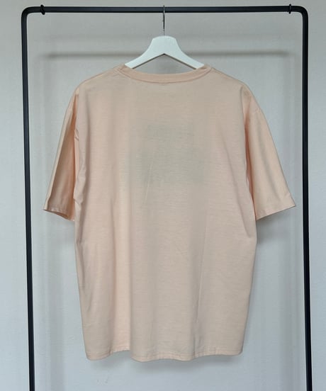 ボックスプリントTシャツ(クリーム)