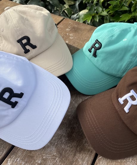 R英字ロゴキャップ(4color)