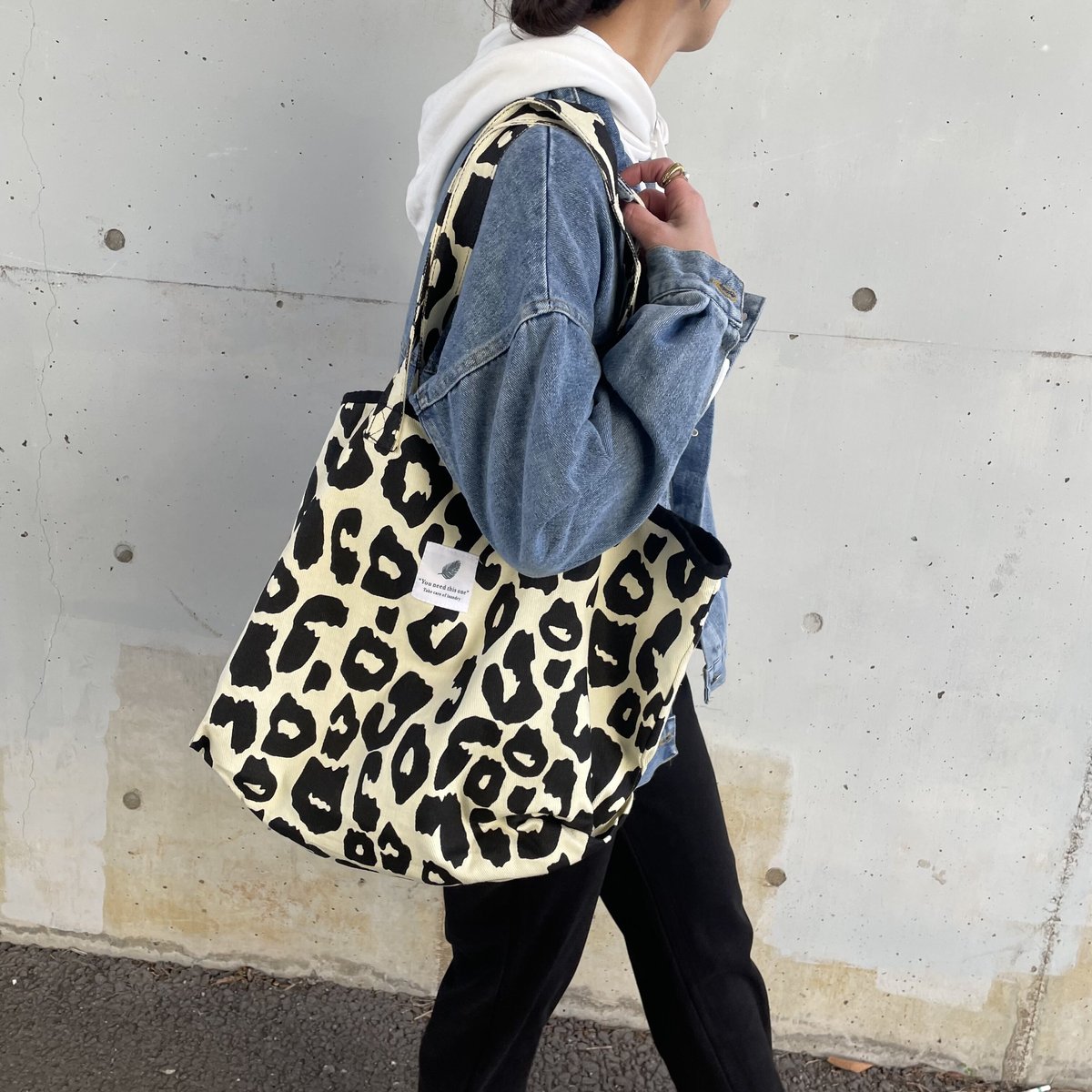 レオパード柄トートバッグ | COPINE レオパード柄トートバッグ | COPINE