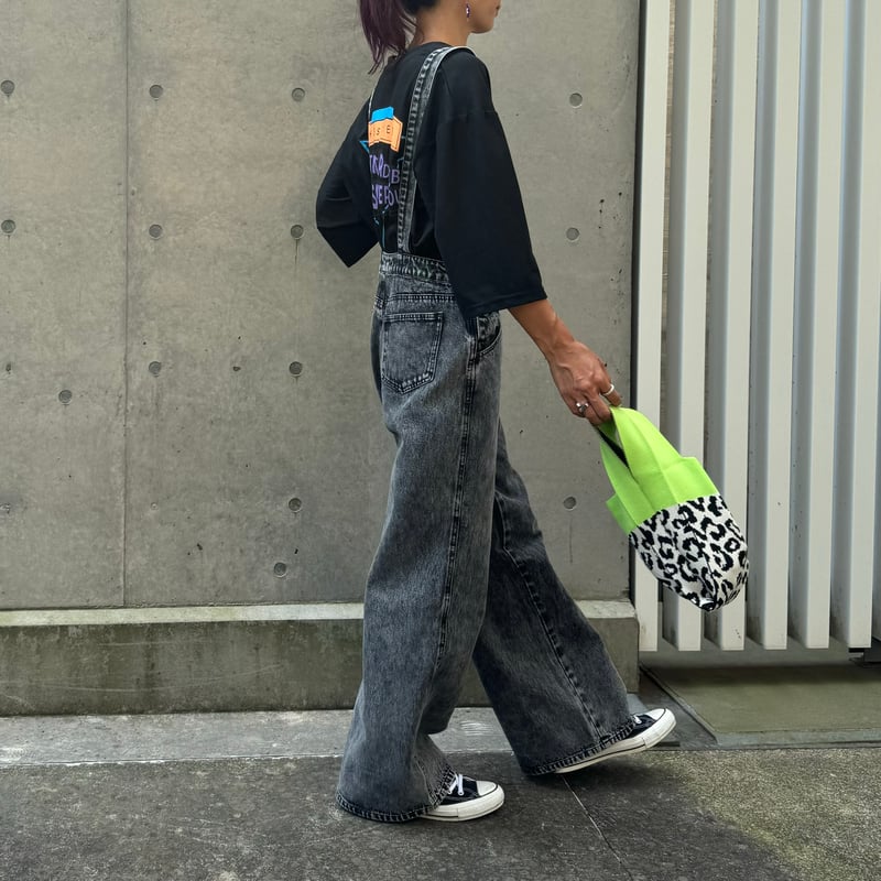 デニムワイドオーバーオール | COPINE