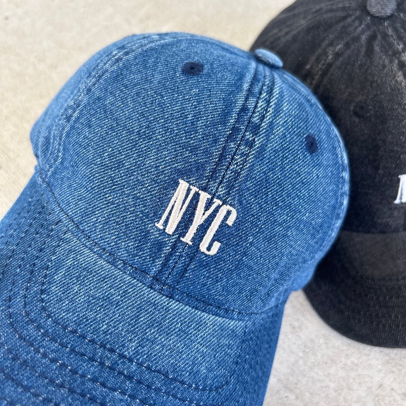 NYC刺繍デニムキャップ(3color) | COPINE