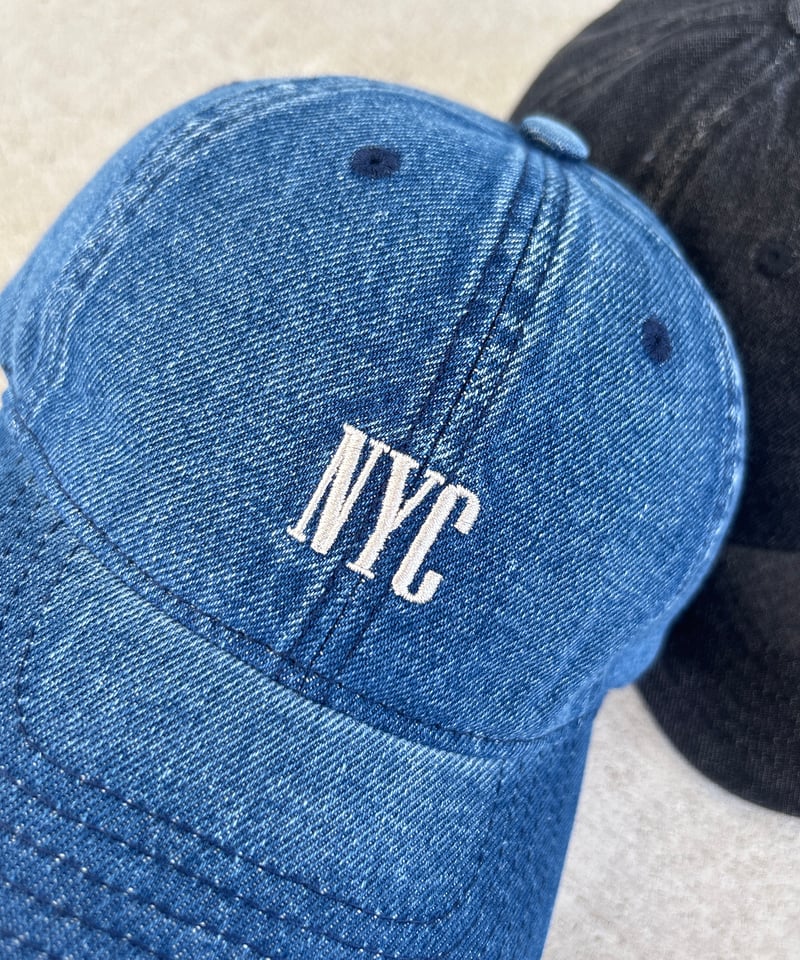 NYC刺繍デニムキャップ(3color) | COPINE