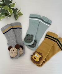 【kids】アニマルソックス(3type・3size)