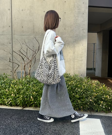フォトプリントスウェット(ライトグレー)