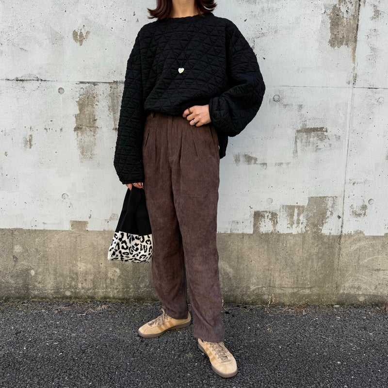 ハイウエストコーデュロイパンツ | COPINE