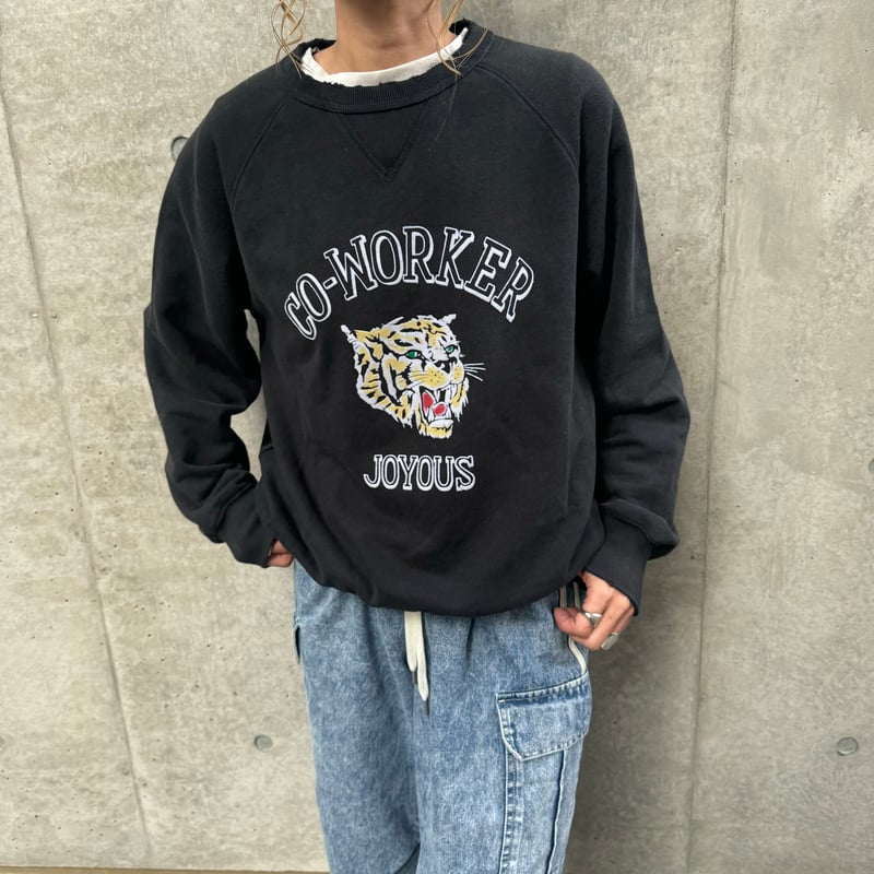 フロントバックTIGERフロッキースウェット | COPINE