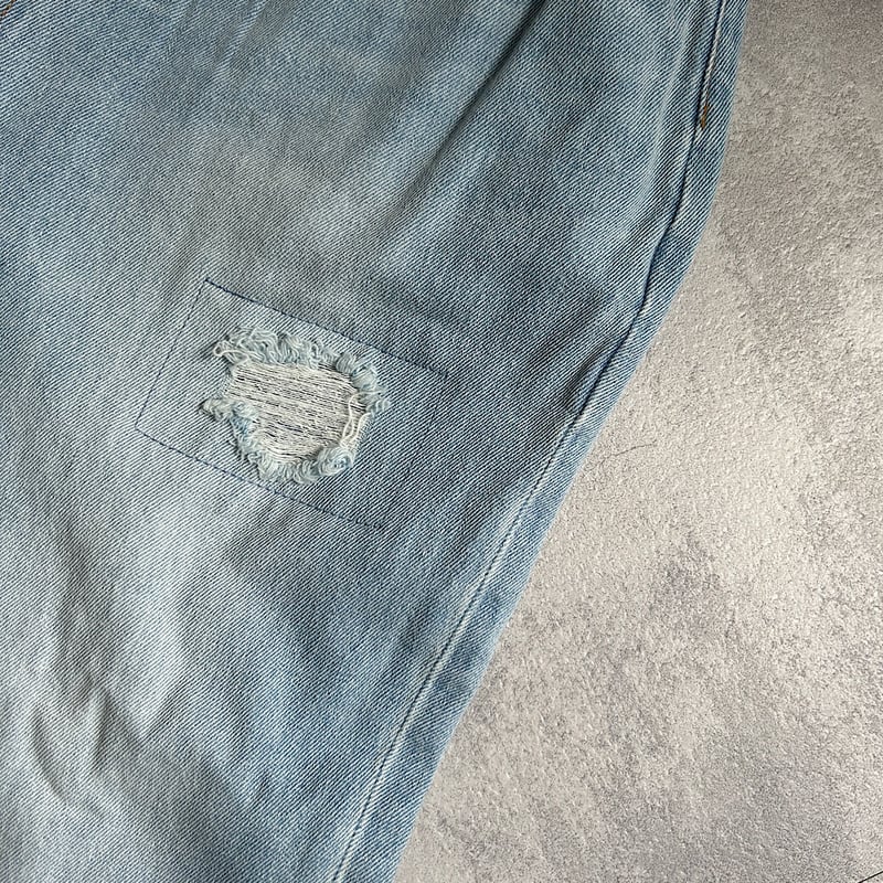 ダメージ加工デニムキャロットパンツ(3size) | COPINE ダメージ加工デニムキャロットパンツ(3size) | COPINE