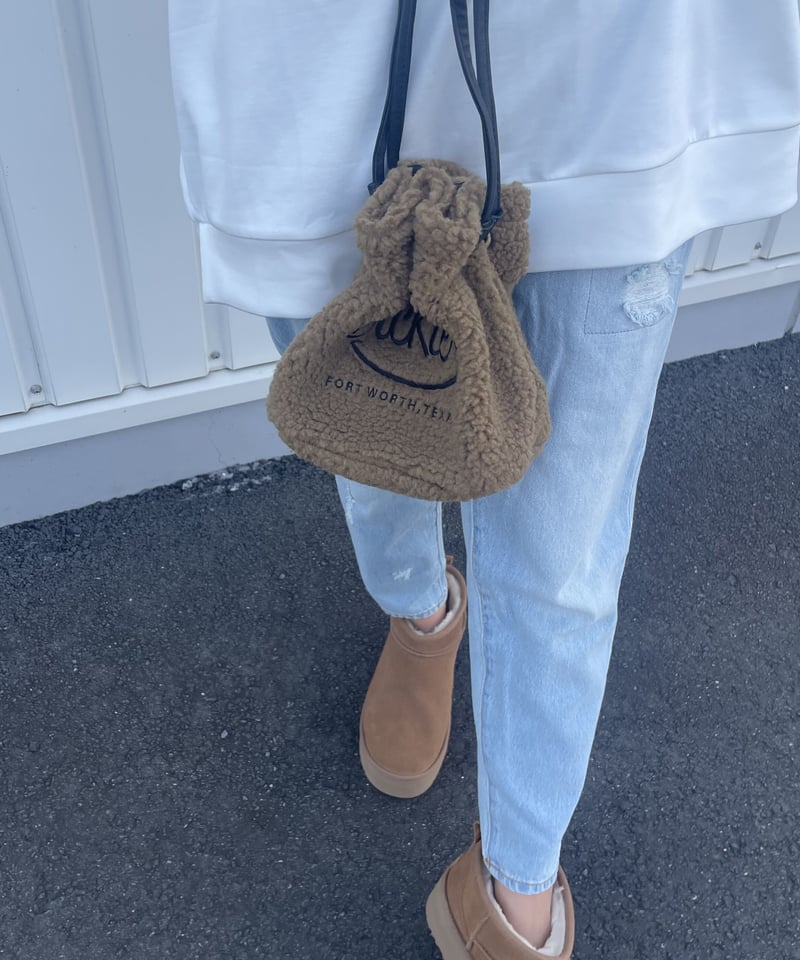 Dickiesボア巾着バッグ(3color) | COPINE