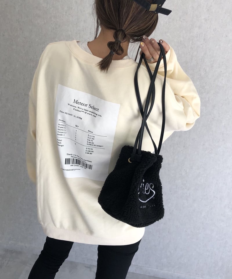 Dickiesボア巾着バッグ(3color) | COPINE