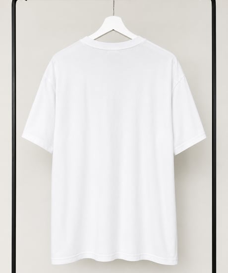 モノクロフォトプリントTシャツ(ホワイト)