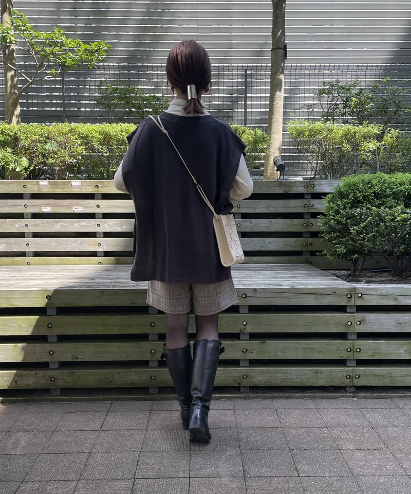 チェック柄ハーフパンツ(2color) | COPINE