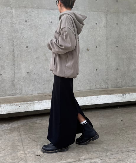ラメニットロングスカート