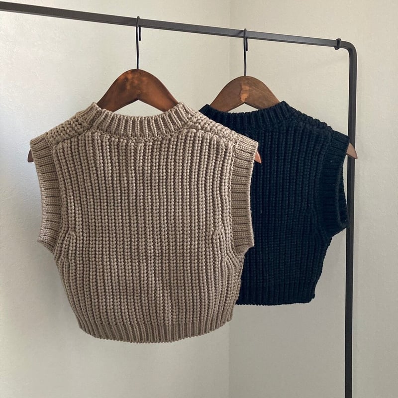 simply complicated ニットベスト size2 simply complicated ニットベスト size2