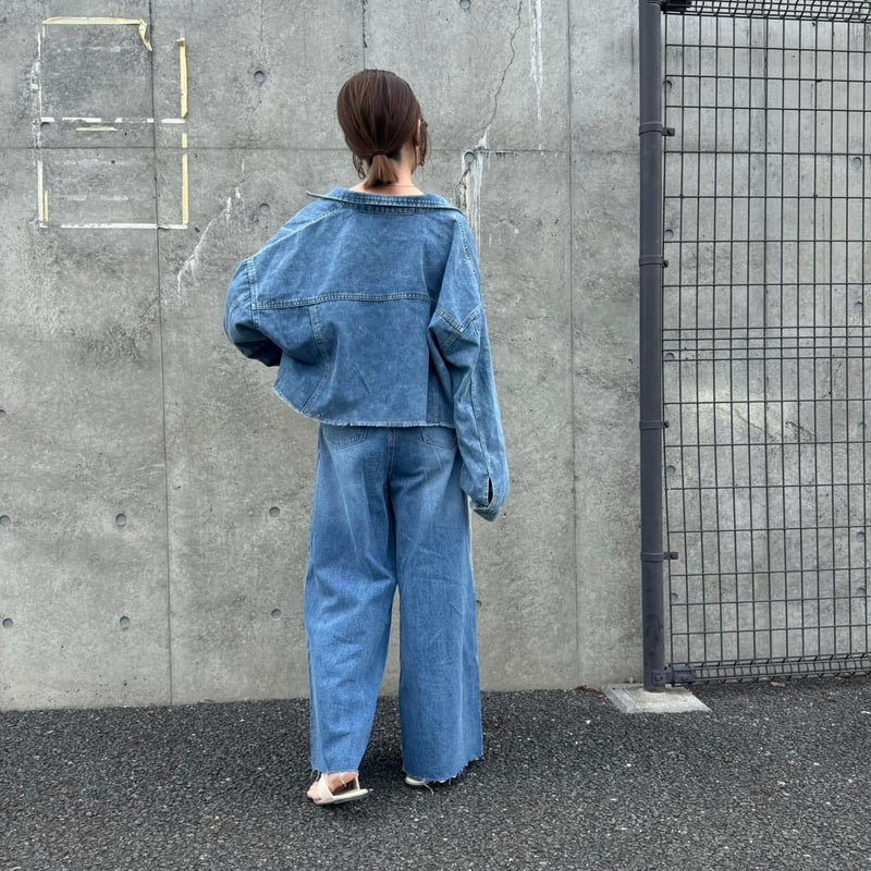 カットオフデニムショートジャケット | COPINE