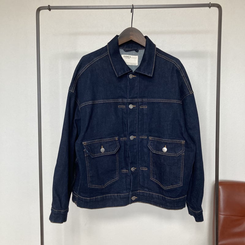 Chiii様⭐︎専用　DouDou デニムジャケット フリンジ裾 裾フリンジセンターシームソフトフレアデニム(2color/2size