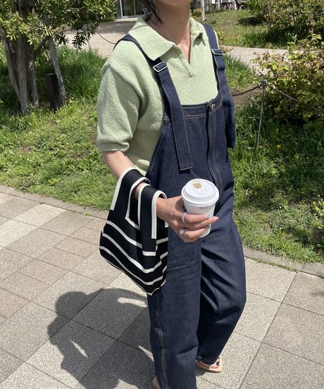 デニムサロペット