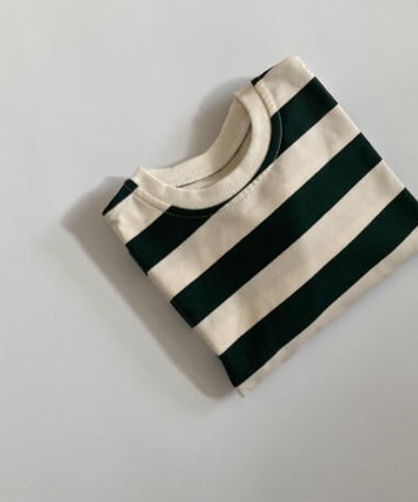 【kids】太ボーダースウェット(3color/3size)